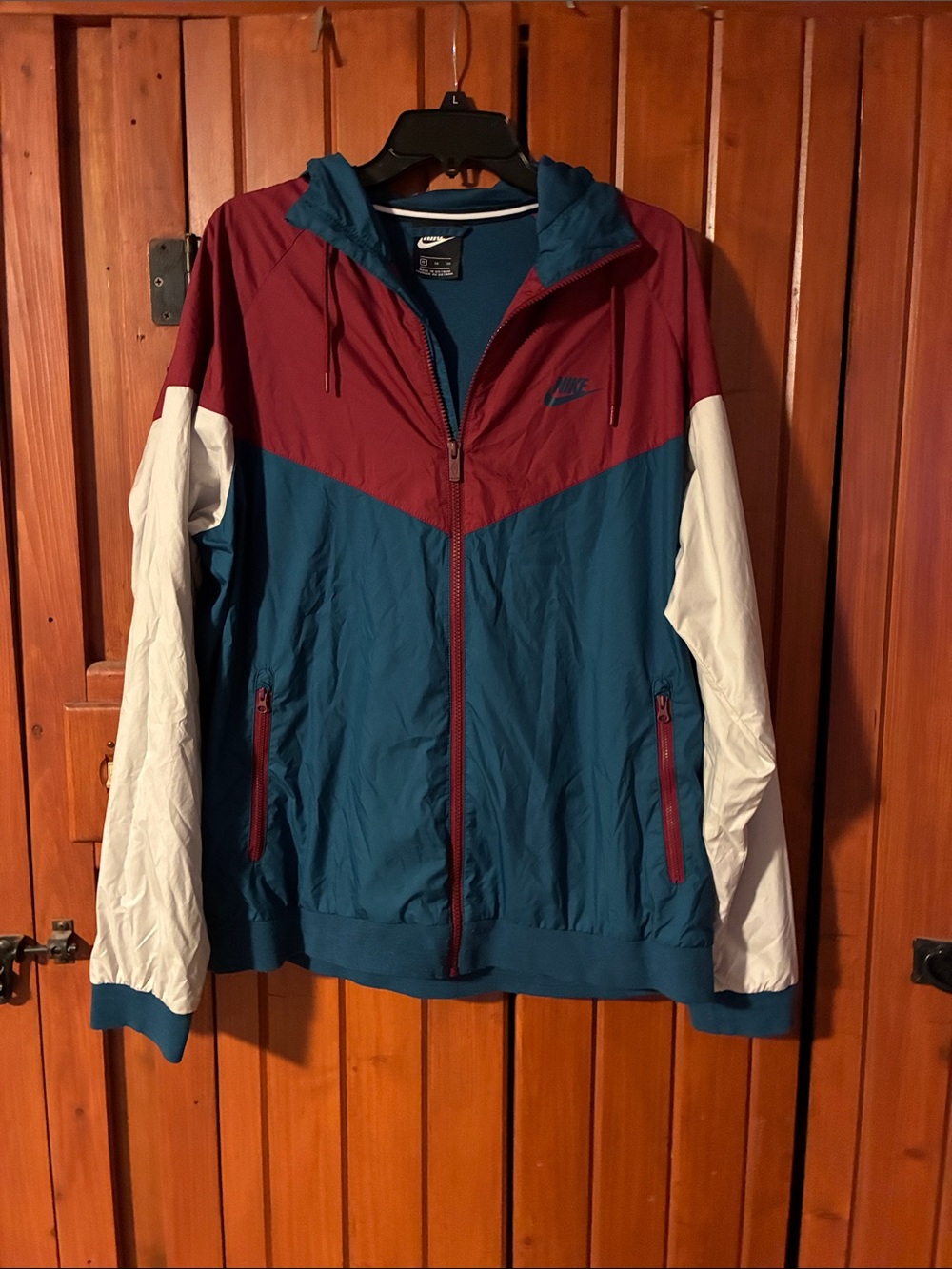 Nike zip up windbreaker size XL. JC